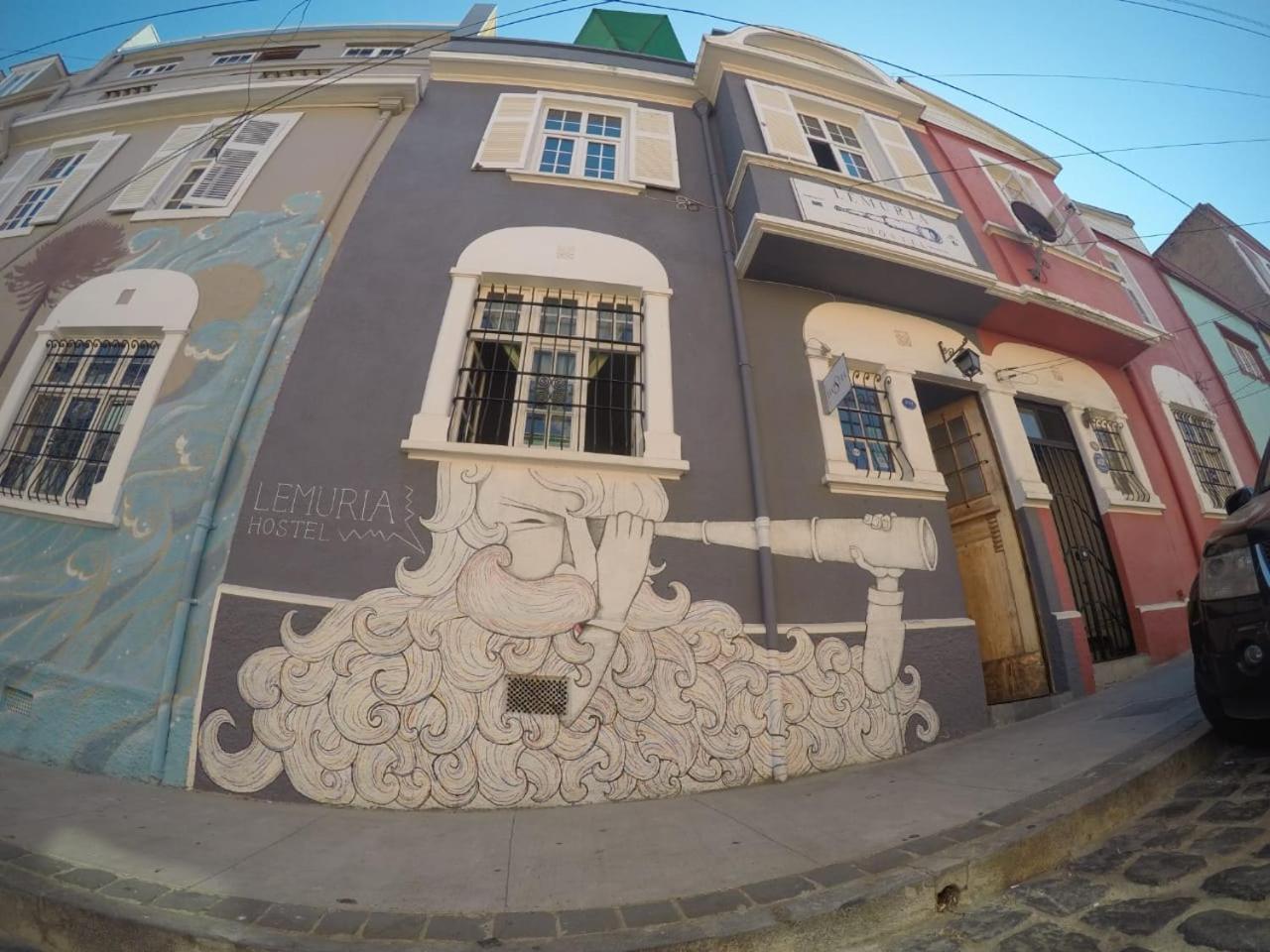 Lemuria Hostel Valparaíso Exterior photo